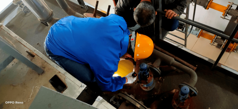 内蒙古锅检院对130台工业锅炉发展定期检验工作