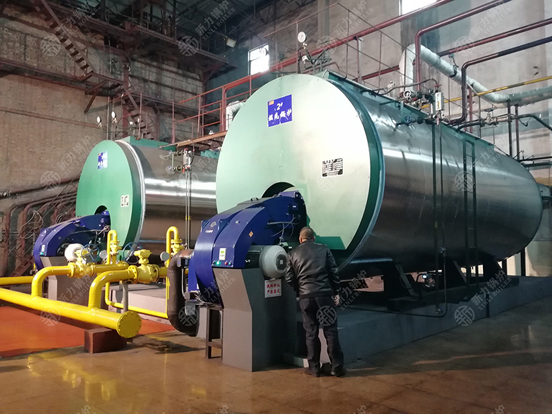 WNS燃气蒸汽锅炉用于河南新乡某药业有限公司